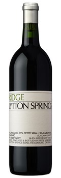 Ridge Vineyards Lytton Springs 2019