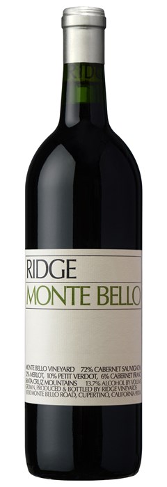 Ridge Vineyards Monte Bello 2019