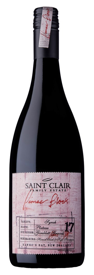 Saint Clair Pioneer Block 17 Plateau Syrah 2020