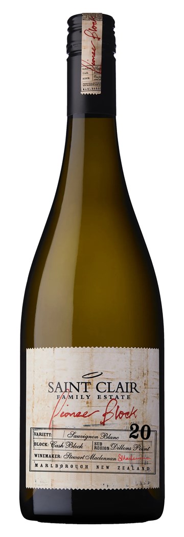 Saint Clair Pioneer Block 20 Cash Block Sauvignon Blanc 2023